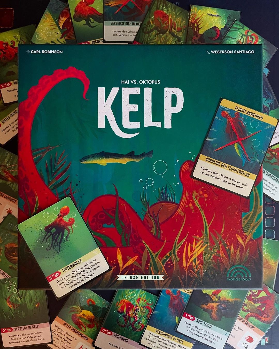 Kelp: Shark vs Octopus